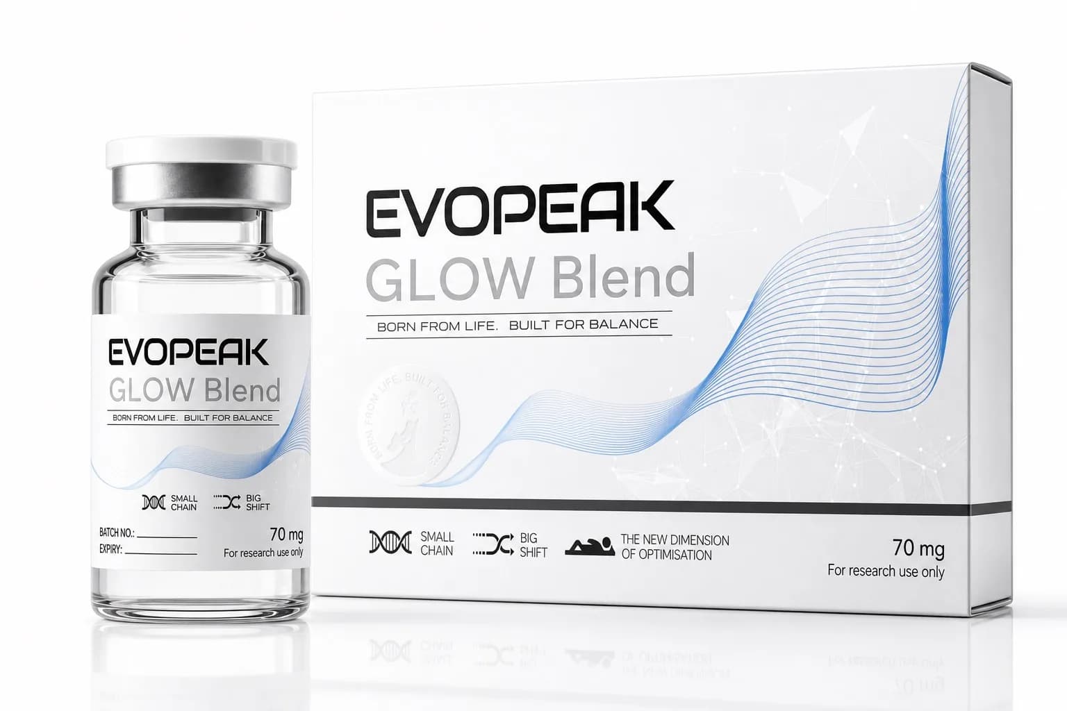 GLOW Blend research peptide
