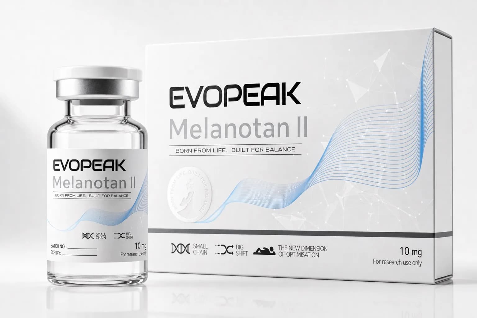 Melanotan II research peptide
